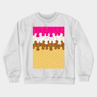 NEOPOLITAN Ice Cream Lover Crewneck Sweatshirt
